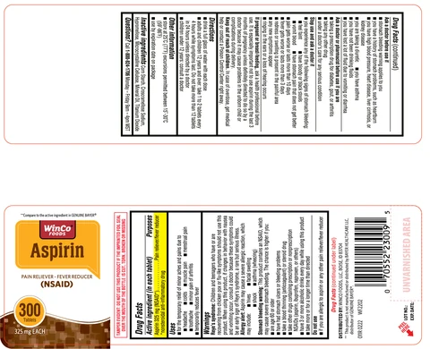 Aspirin 포장