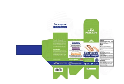 SomnapureClinical Strength packaging