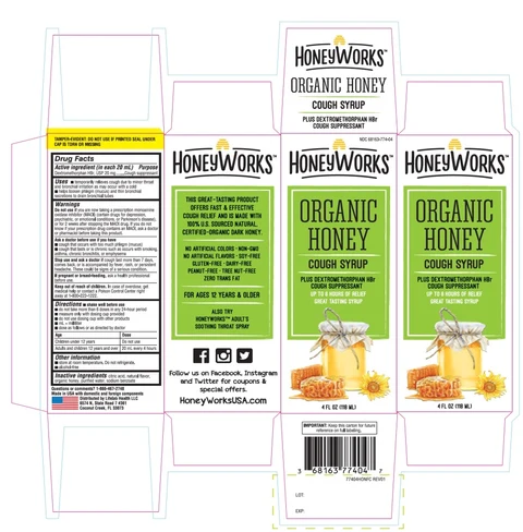 Honey Works Organic Honey 포장