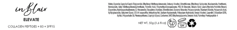 Inblair Elevate SPF15 Moisturizer packaging