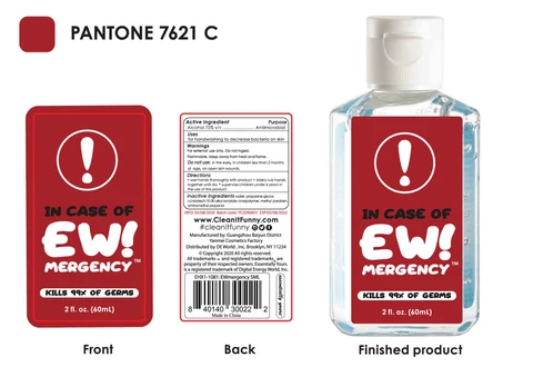 75% alcohol disposable disinfectant gel 포장