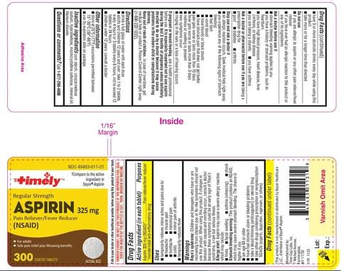ASPIRIN 포장