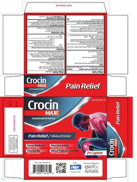 Crocin MAX 포장