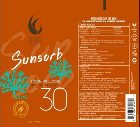 Sunsorb Reef Safe SPF30 포장