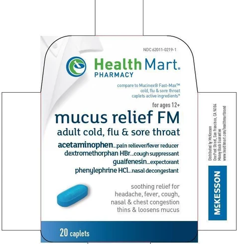 HealthMart Mucus Relief FM packaging