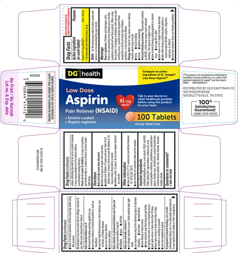 AspirinLow Dose 포장