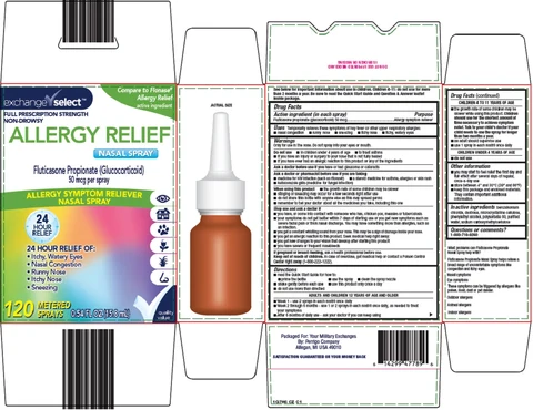 exchange select allergy relief packaging