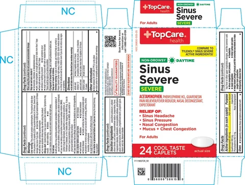 Sinus Congestion and Pain Severe 포장