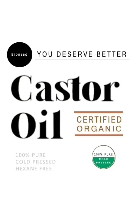 Castor OiL Certified Organic 포장