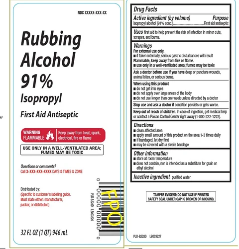 Isopropyl alcohol91 percent 포장