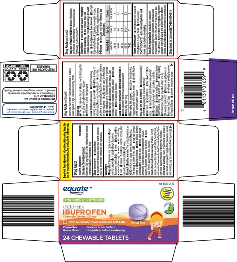 equate ibuprofen packaging