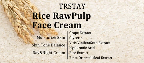 Rice RawPulp Face Cream packaging