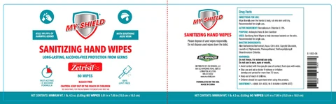 Sanitizing Hand wipes 포장