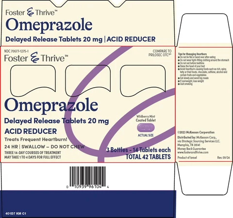 foster and thrive omeprazole packaging