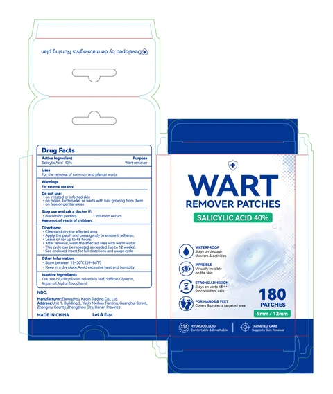Wart Remover Patches packaging