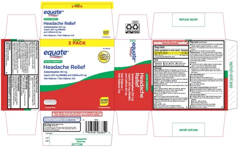 Headache Relief packaging