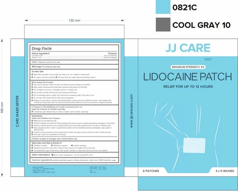 Lidocaine Patch packaging