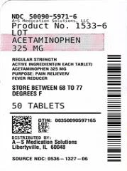 Rugby Regular Strength Acetaminophen 포장