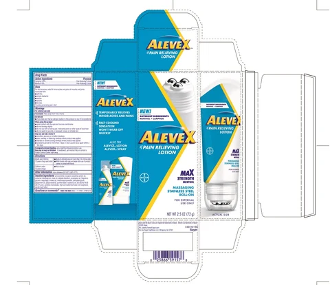 AleveX packaging