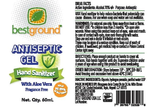 Antiseptic Gel Hand Sanitizer70 v/v 포장
