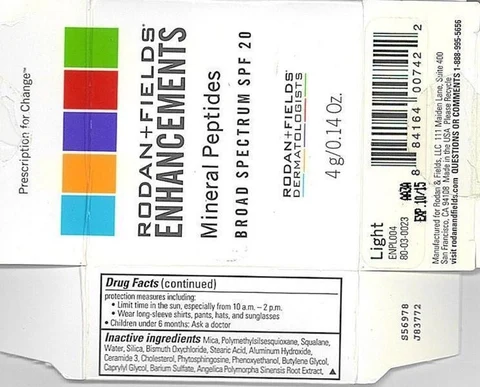 RODAN and FIELDS ENHANCEMENTSLIGHT / RODAN and FIELDS ENHANCEMENTSMEDIUM / RODAN and FIELDS ENHANCEMENTSBRONZE 포장