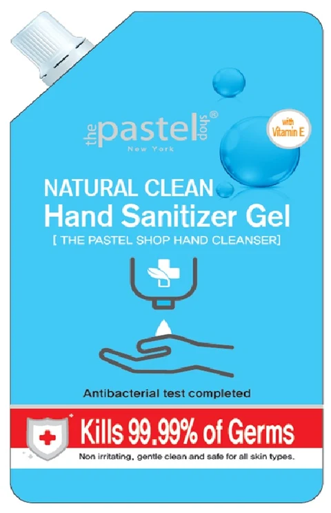the pastel shop Natural Clean Hand Sanitizer gel 포장