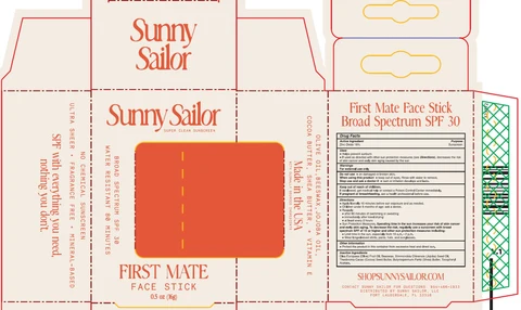 Sunny Sailor First Mate Face Stick SPF 30 포장