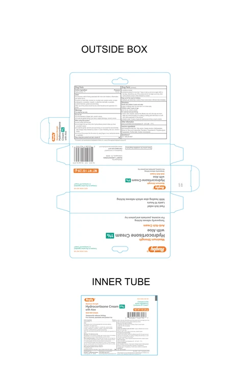 Hydrocortisone Cream with Aloe 포장