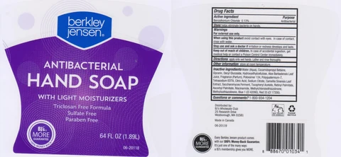 Berkley Jenson Antibacterial Hand 포장