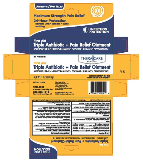 TheraCare Triple Antibiotic Pain Relief packaging