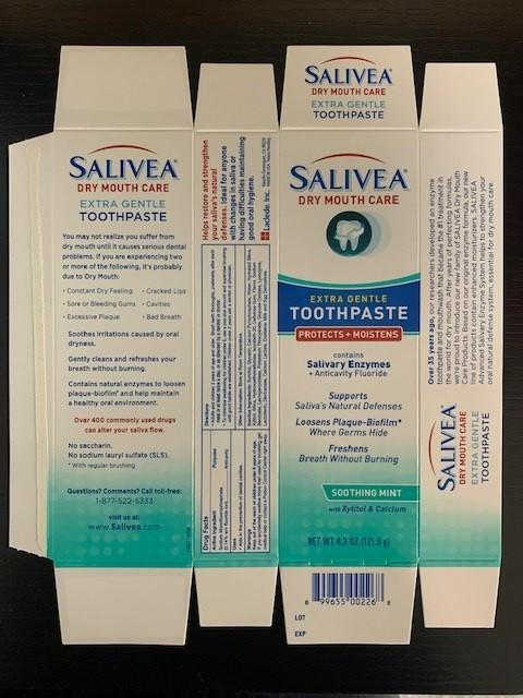 Salivea 포장
