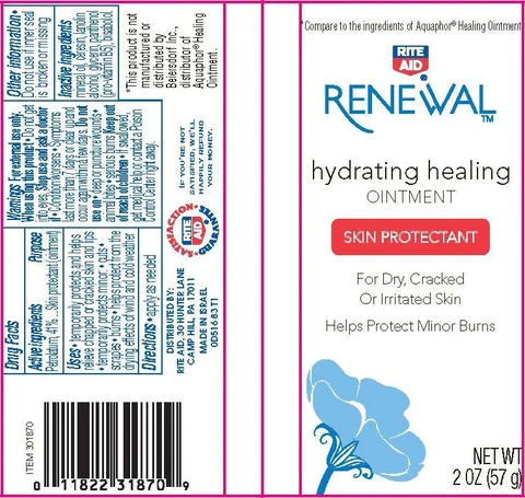 Renewal Hydrating Healing 포장