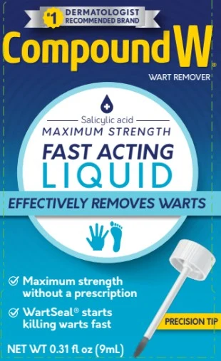 Compound WMaximum Strength Fast Acting Liquid 포장