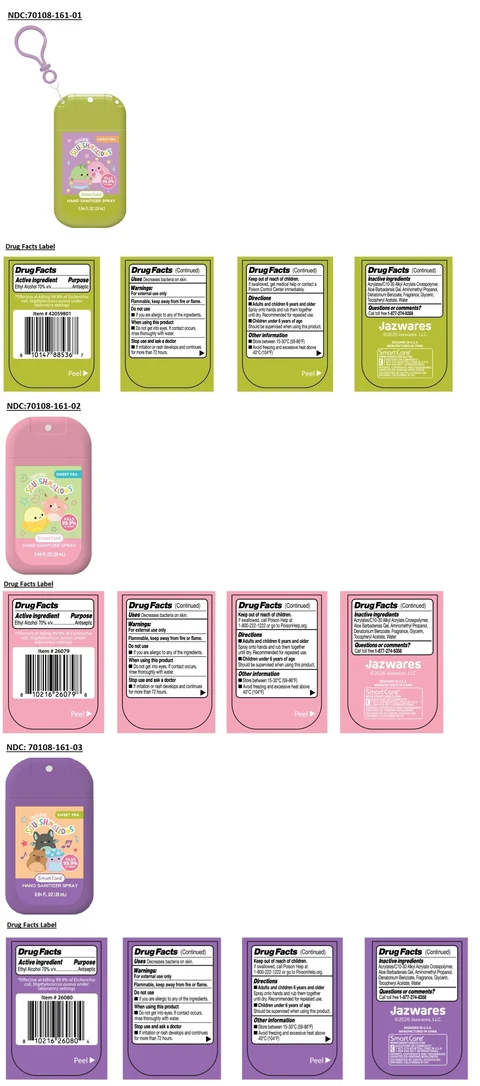 Smart Care SQUISHMALLOWS SWEET PEA HAND SANITIZER 포장