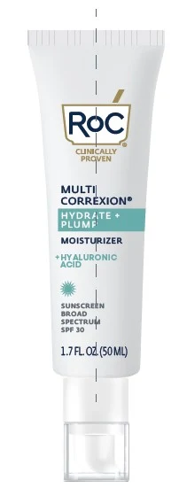 ROC MULTI CORREXION HYDRATE AND PLUMP DAILY MOISTURISER SPF 30 포장