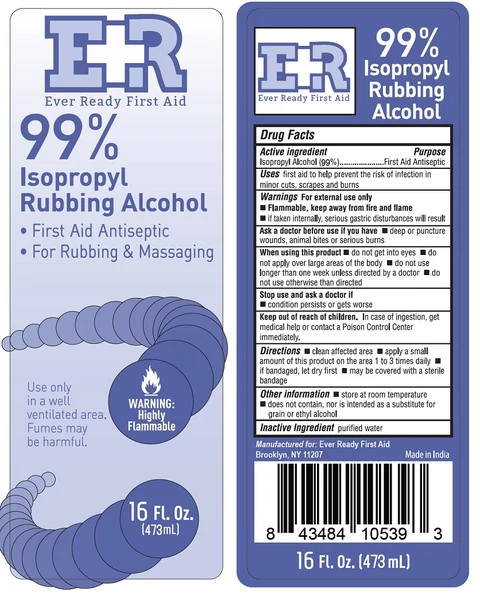 99% Isopropyl Rubbing Alcohol 포장