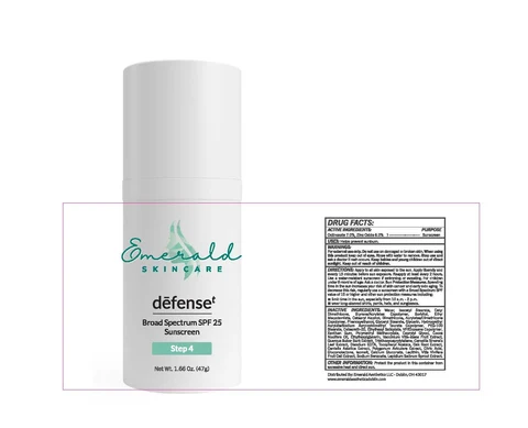 Defense Broad Spectrum SPF 25 Sunscreen 포장