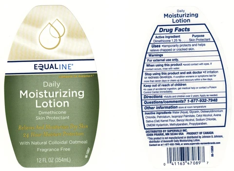 DAILY MOISTURIZING WITH NATURAL COLLOIDAL OATMEAL 포장