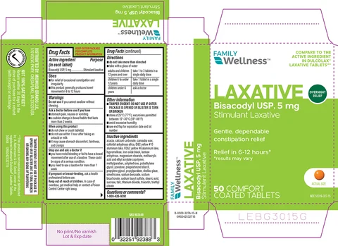 Laxative packaging