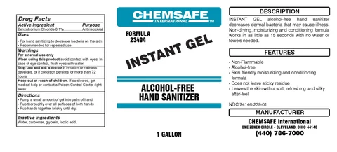 Instant Gel packaging
