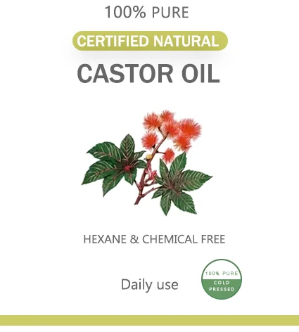 Certified Natural Castor Oil 포장