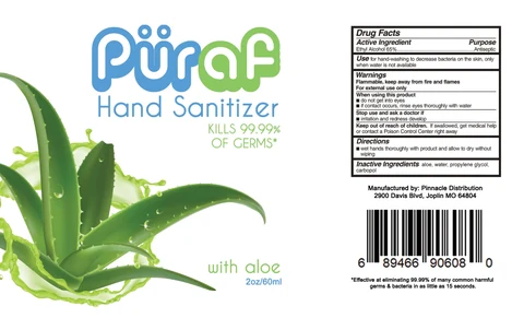 Hand Sanitizer packaging
