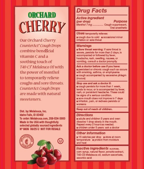 CounterActCough Drops Orchard Cherry 포장