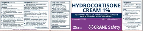 Crane Safety Hydrocortisone 포장