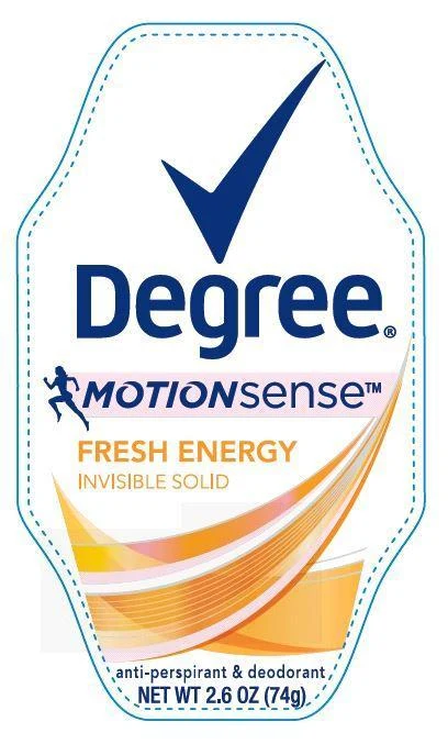 DegreeMotion Sense Fresh Energy Antiperspirant and Deodorant 포장
