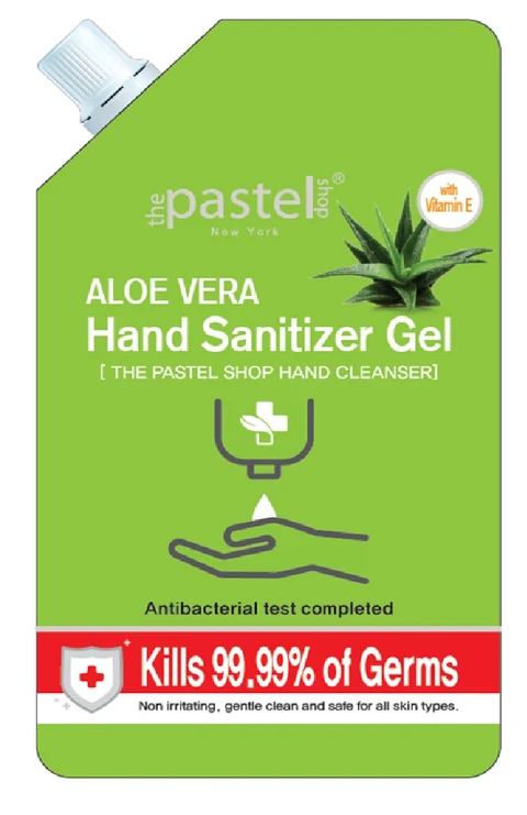 the pastel shop Aloe Vera Hand Sanitizer gel 포장