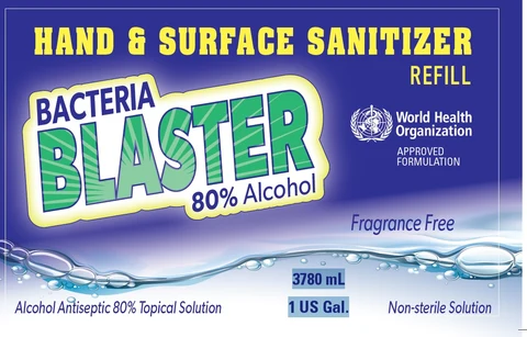 Bacteria Blaster 포장