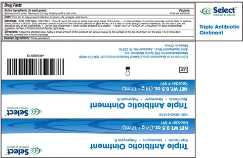 Select Medical Products Triple Antibiotic 포장