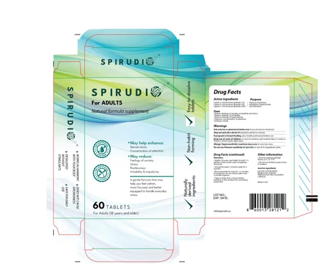 Spirudio packaging