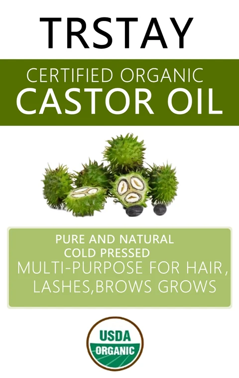 Certified Organic Castor Oil 포장